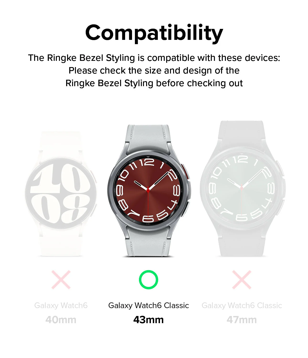 Galaxy Watch 6 Classic 43mm | Bezel Styling - Image 17