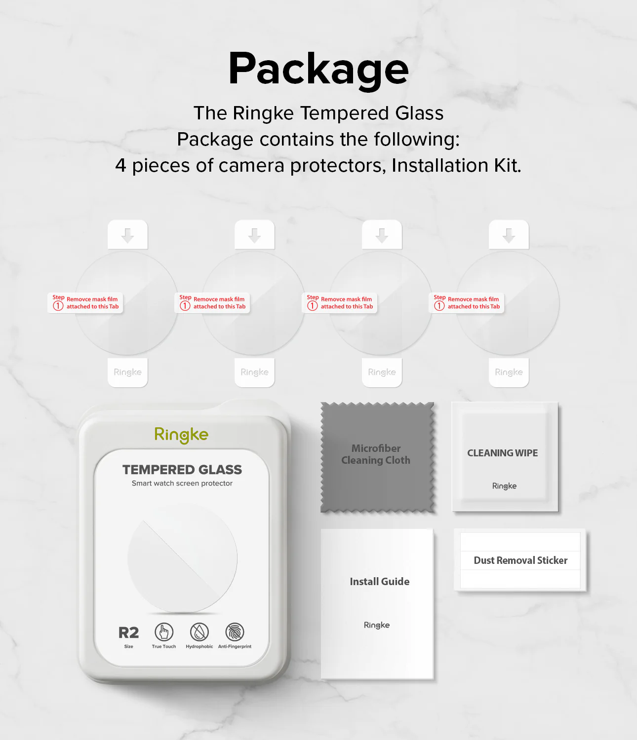 Galaxy Watch 6 Classic 43mm Screen Protector | Glass - R2 - Image 14