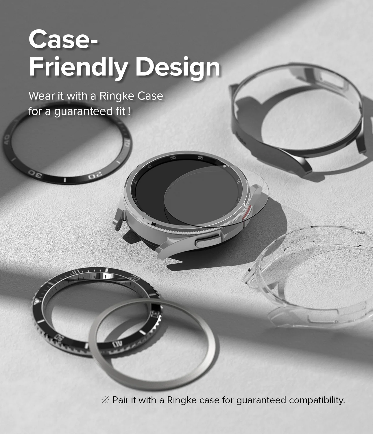 Galaxy Watch 6 Classic 43mm Screen Protector | Glass - R2 - Image 4