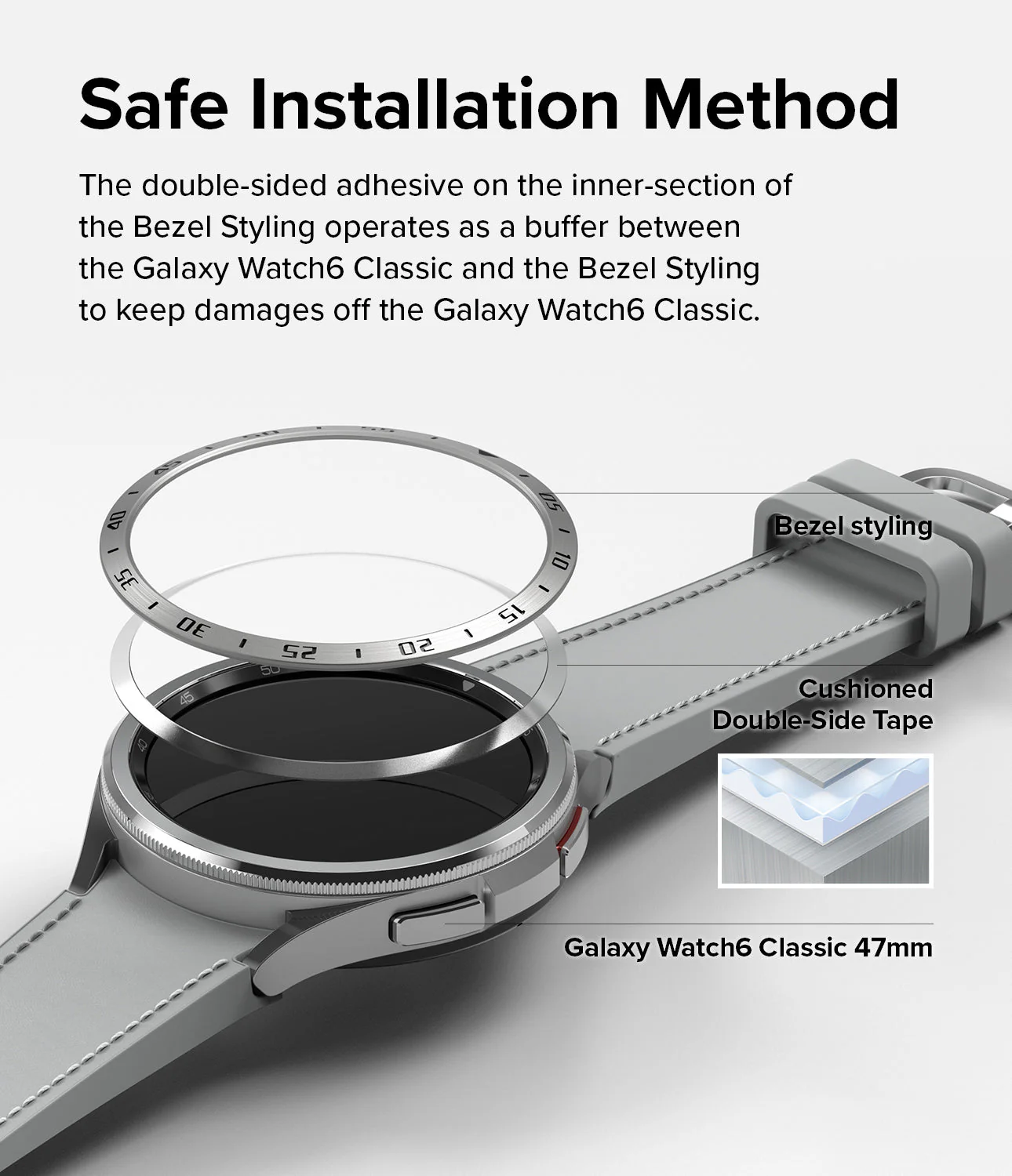 Galaxy Watch 6 Classic 47mm | Bezel Styling - Image 9