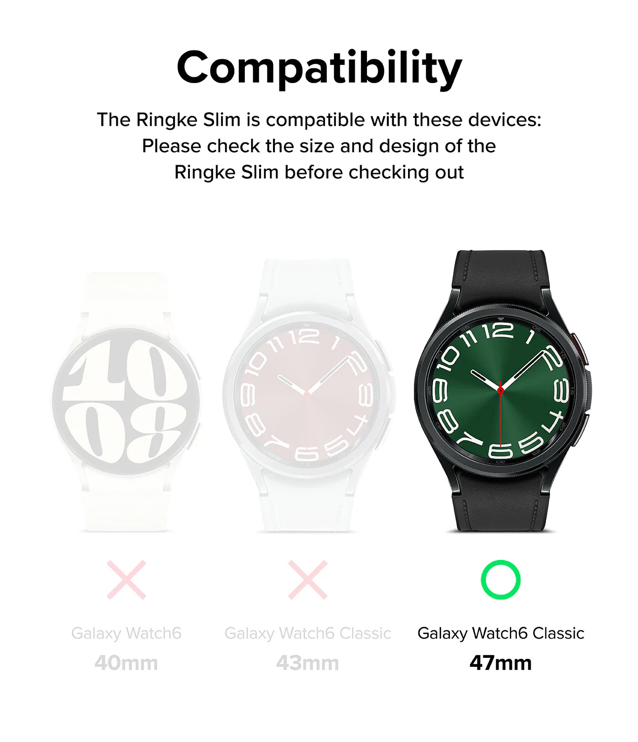 Galaxy Watch 6 Classic 47mm Case | Slim - Image 29