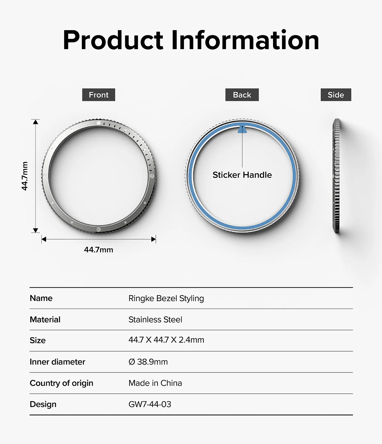 Galaxy Watch 7 (44mm) | Bezel Styling & Glass - Image 71