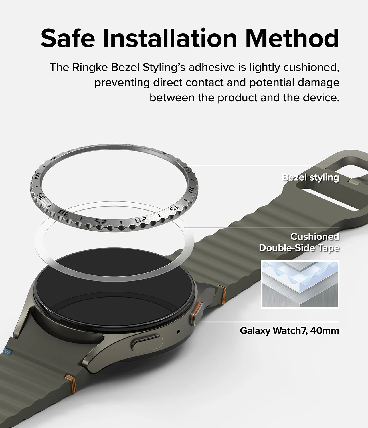 Galaxy Watch 7 (40mm) | Bezel Styling & Glass - Image 13