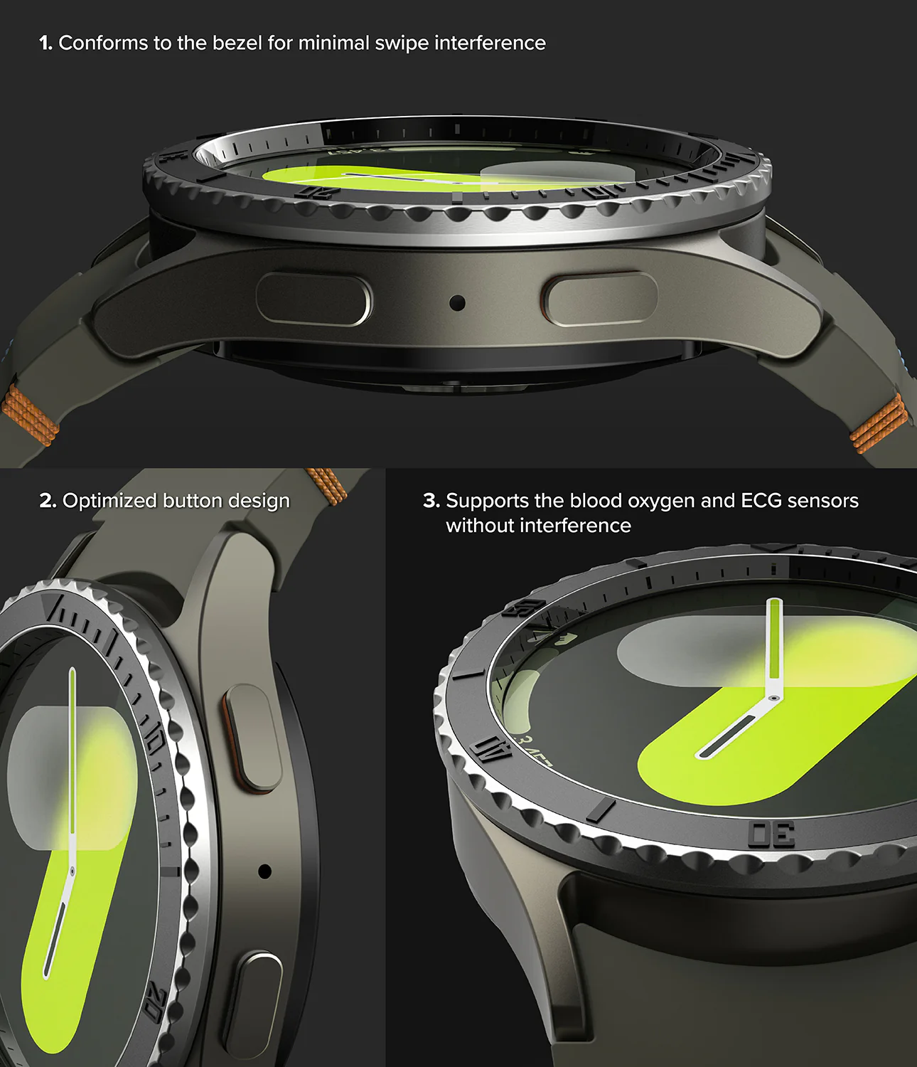 Galaxy Watch 7 40mm | Bezel Styling Premium & Glass - Image 38