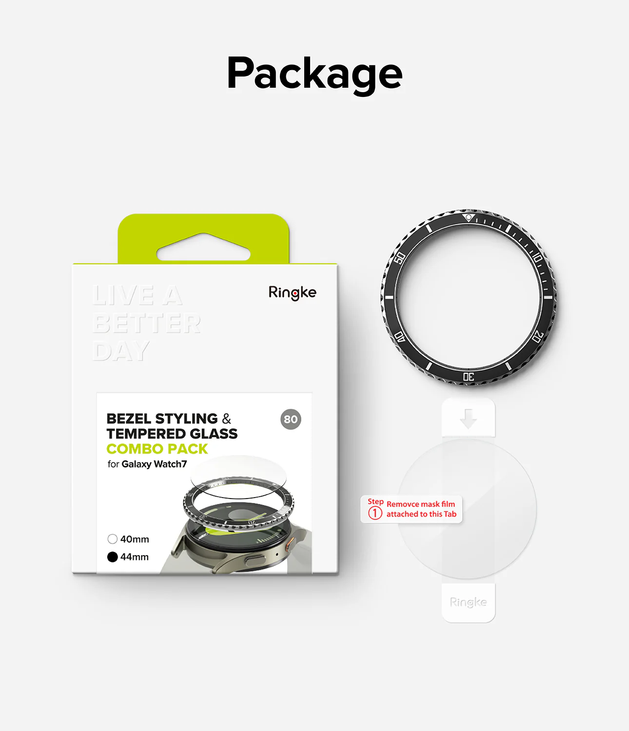 Galaxy Watch 7 44mm | Bezel Styling Premium & Glass - Image 23