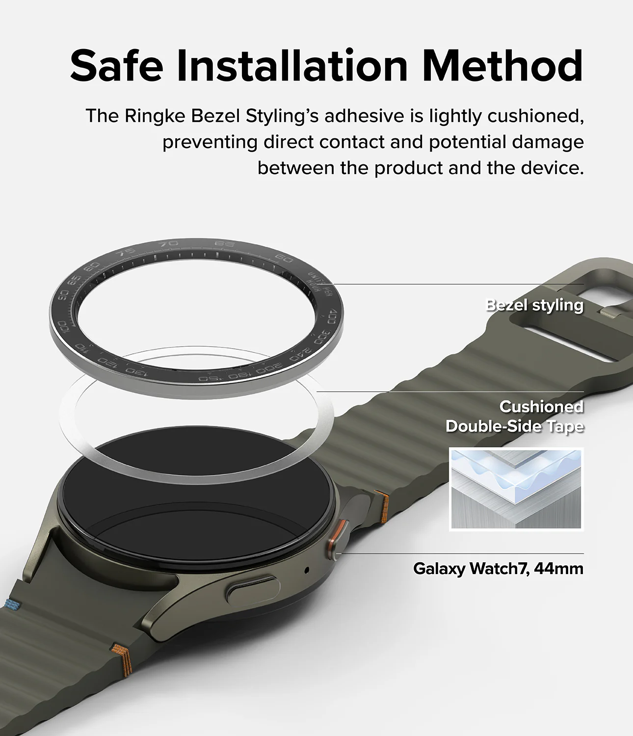 Galaxy Watch 7 44mm | Bezel Styling Premium & Glass - Image 61