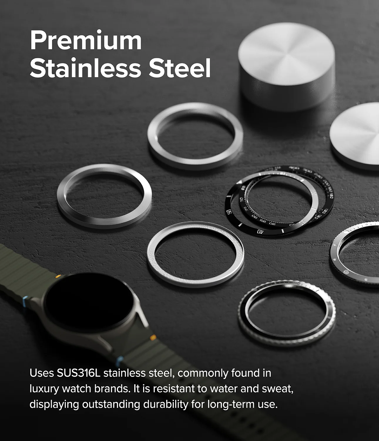Galaxy Watch 7 44mm | Bezel Styling Premium & Glass - Image 82