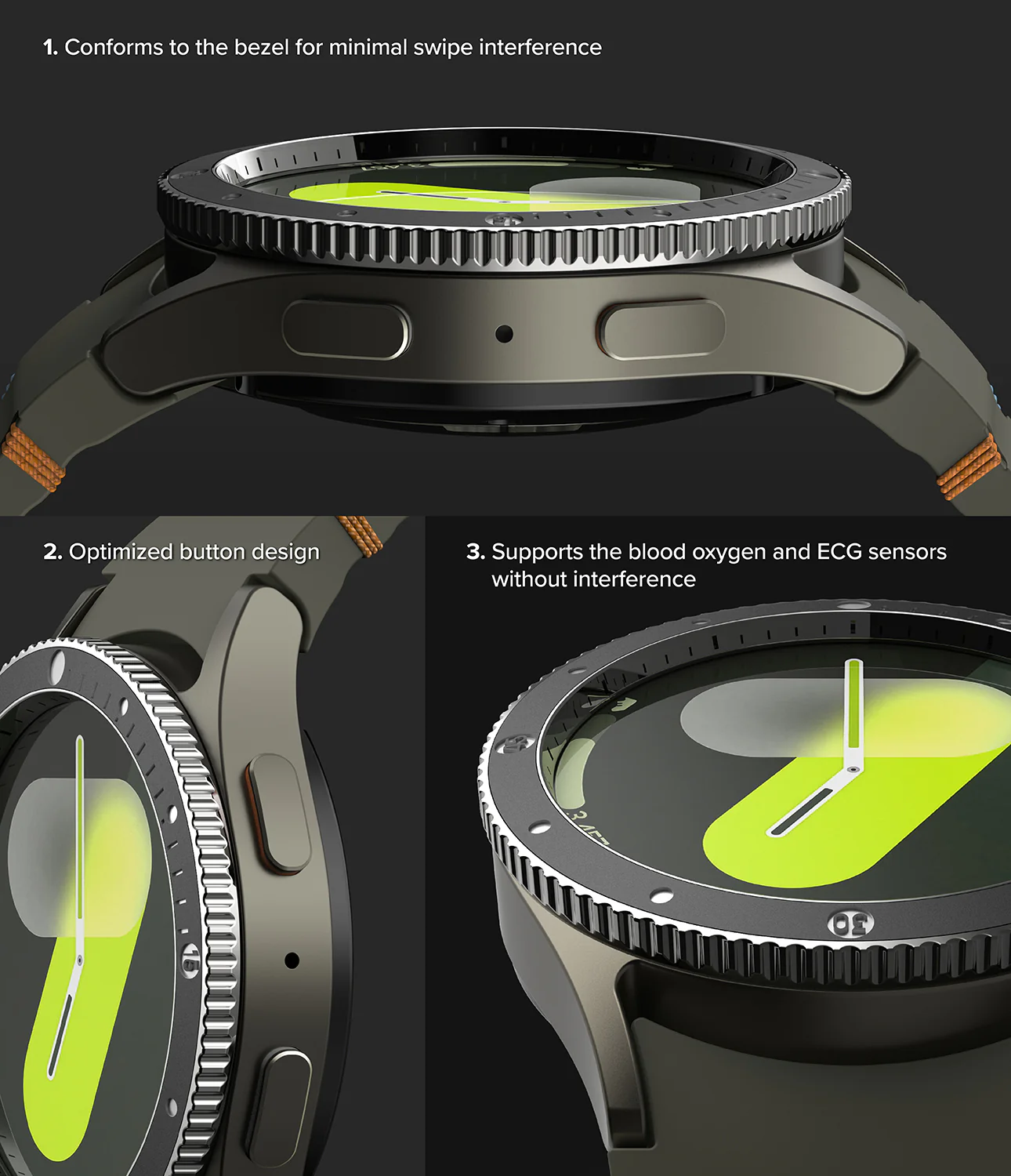 Galaxy Watch 7 44mm | Bezel Styling Premium & Glass - Image 86