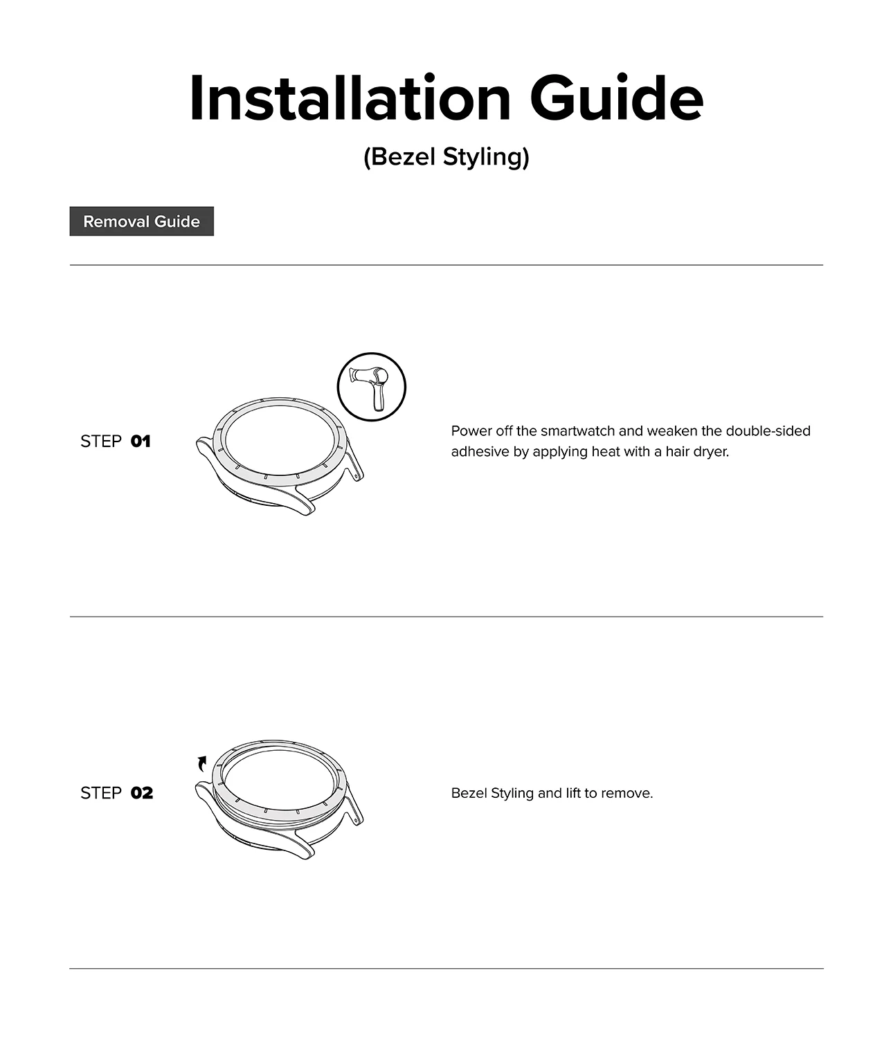 Galaxy Watch 7 44mm | Bezel Styling Premium & Glass - Image 97