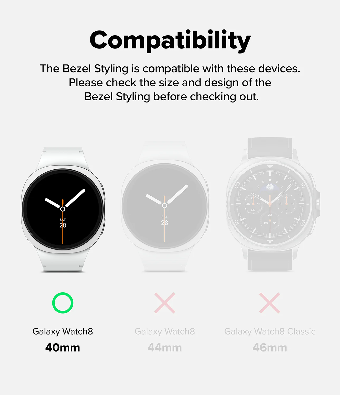 Galaxy Watch 8 40mm | Bezel Styling - Image 23