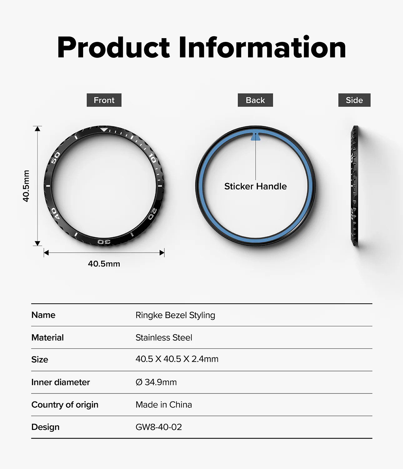 Galaxy Watch 8 40mm | Bezel Styling - Image 40