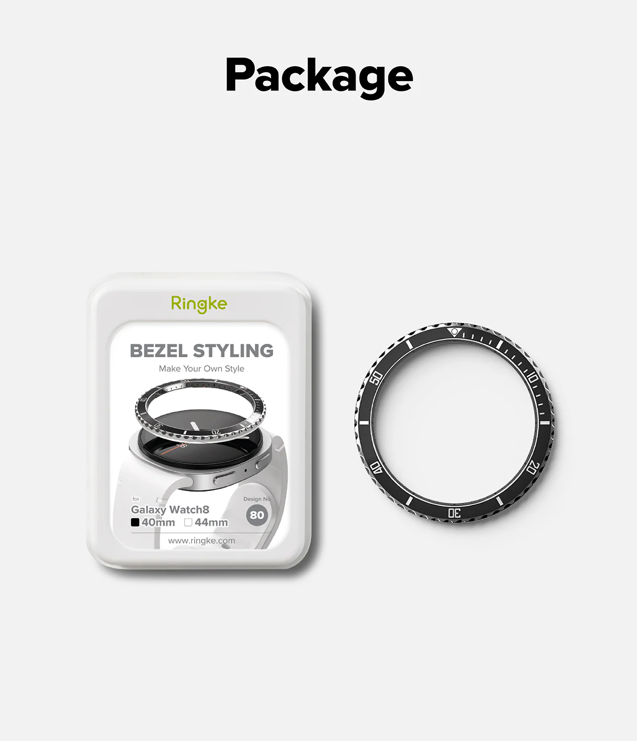 Galaxy Watch 8 40mm | Bezel Styling Premium - Image 18