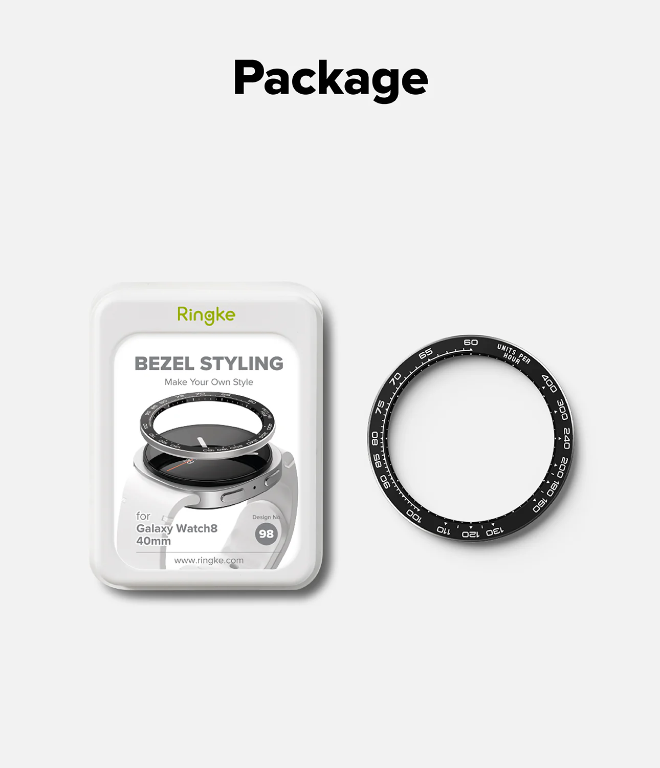 Galaxy Watch 8 40mm | Bezel Styling Premium - Image 59