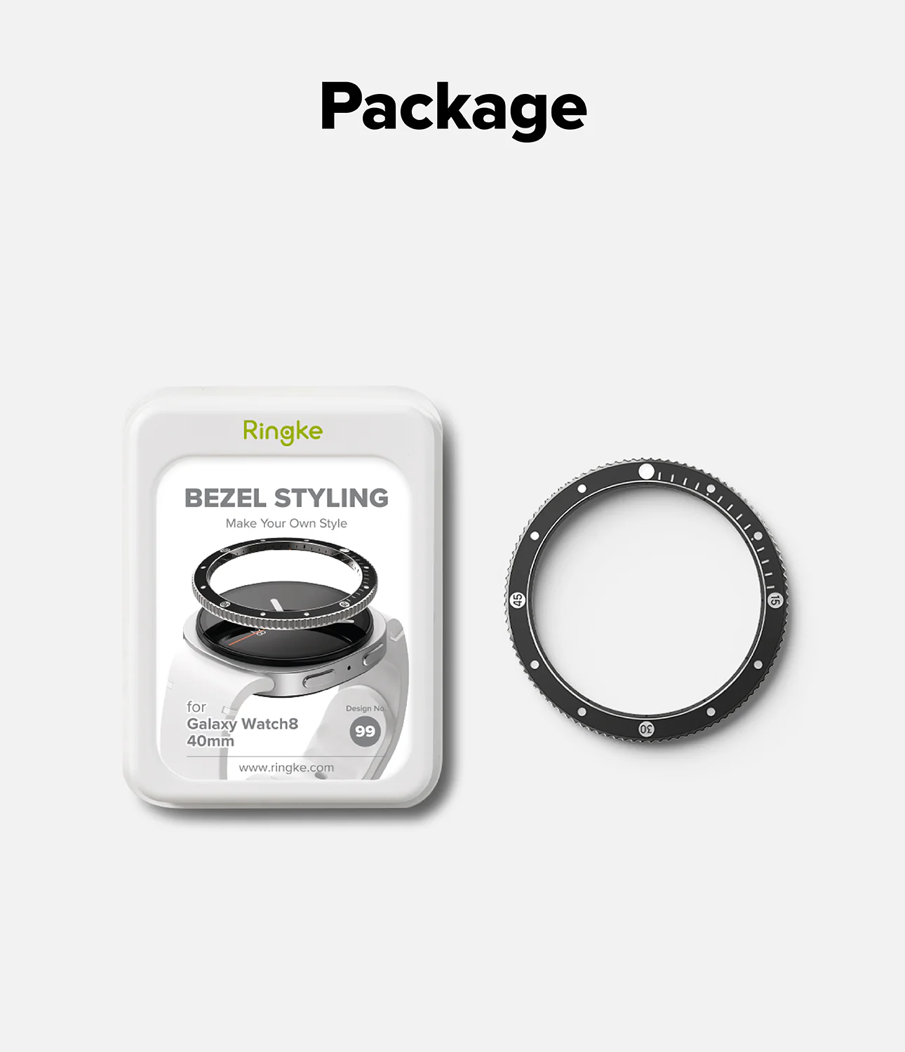 Galaxy Watch 8 40mm | Bezel Styling Premium - Image 80