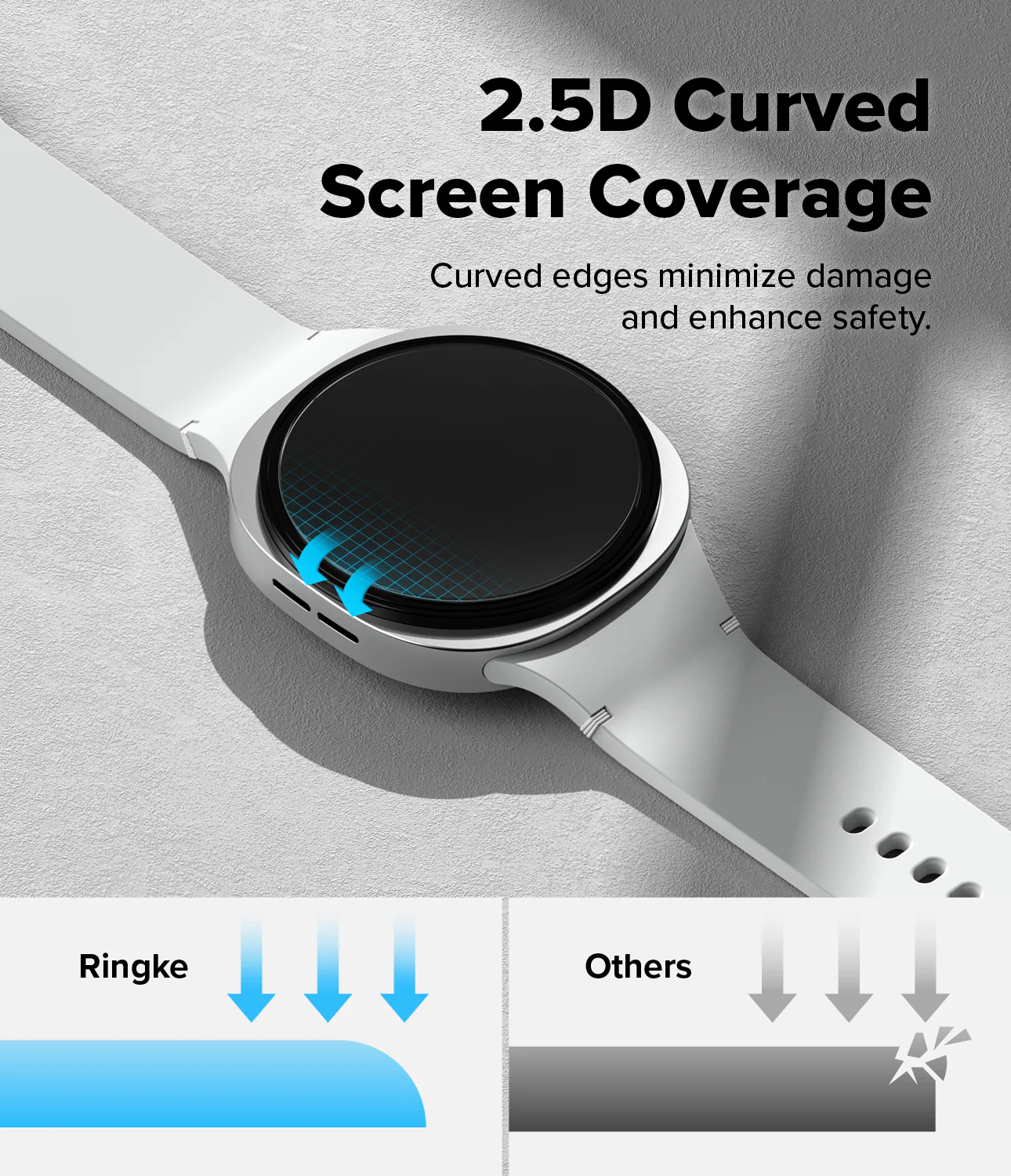 Galaxy Watch 8 40mm Screen Protector | Tempered Glass Pro - Image 10