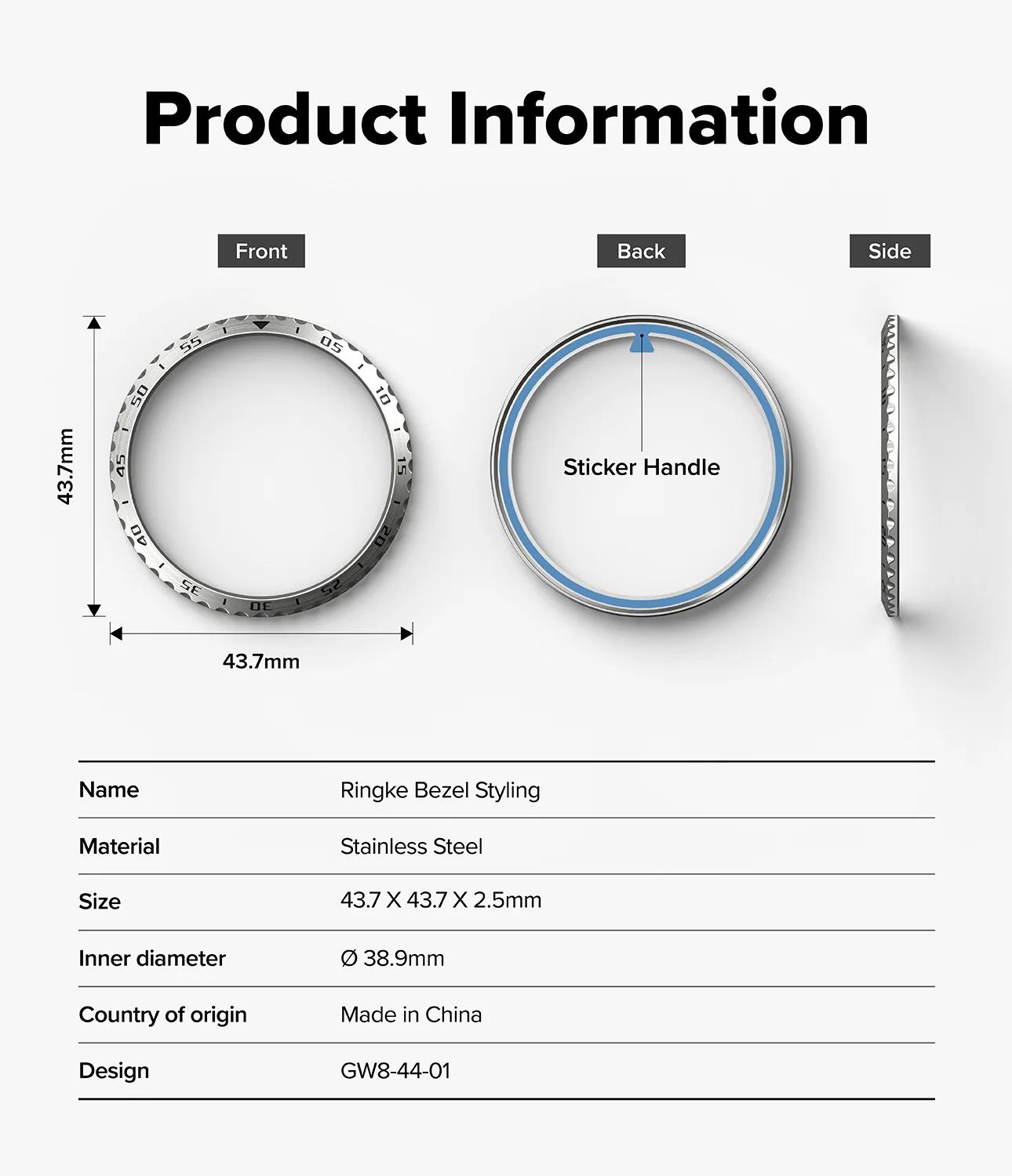 Galaxy Watch 8 44mm | Bezel Styling - Image 20