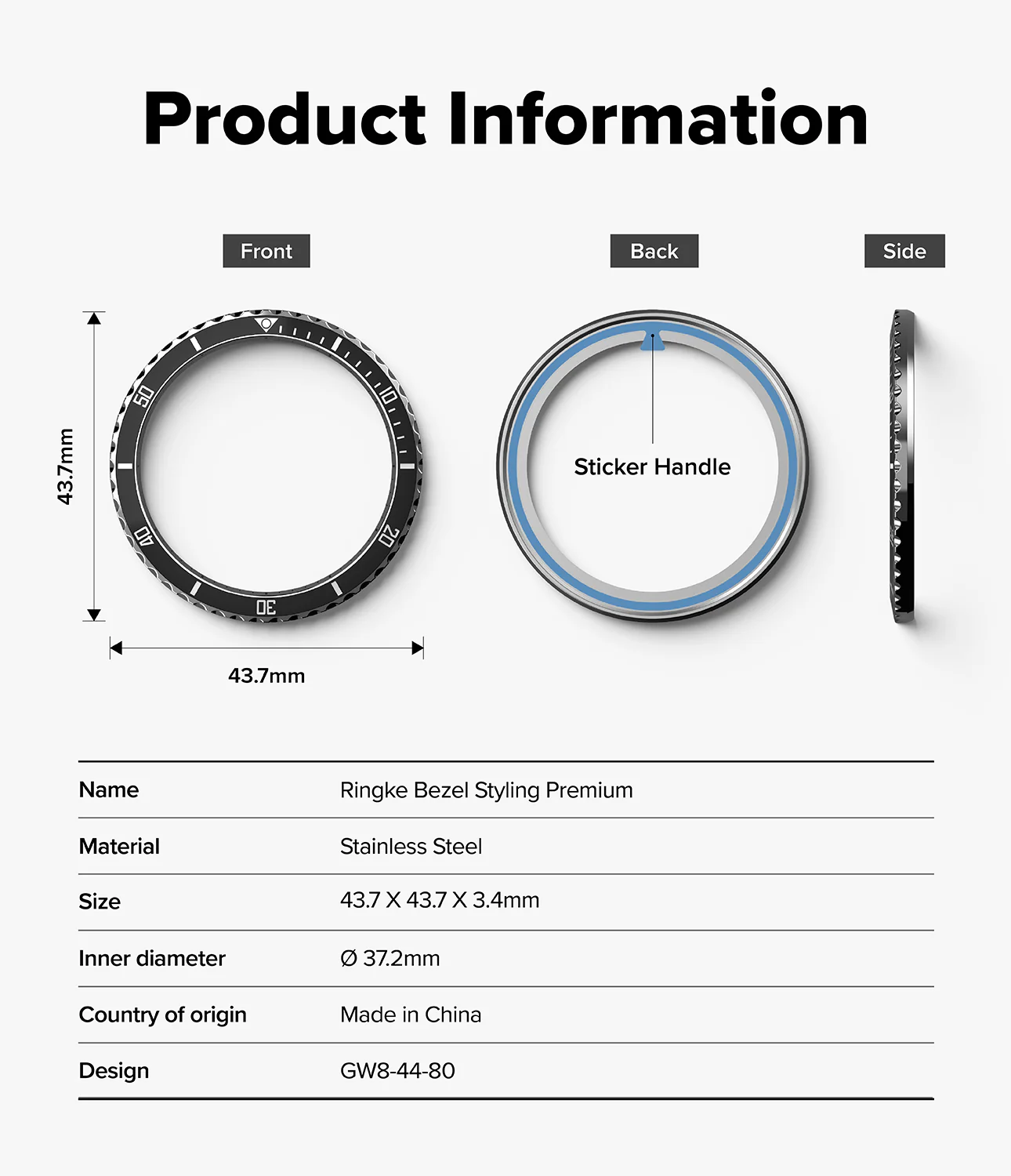 Galaxy Watch 8 44mm | Bezel Styling Premium - Image 21