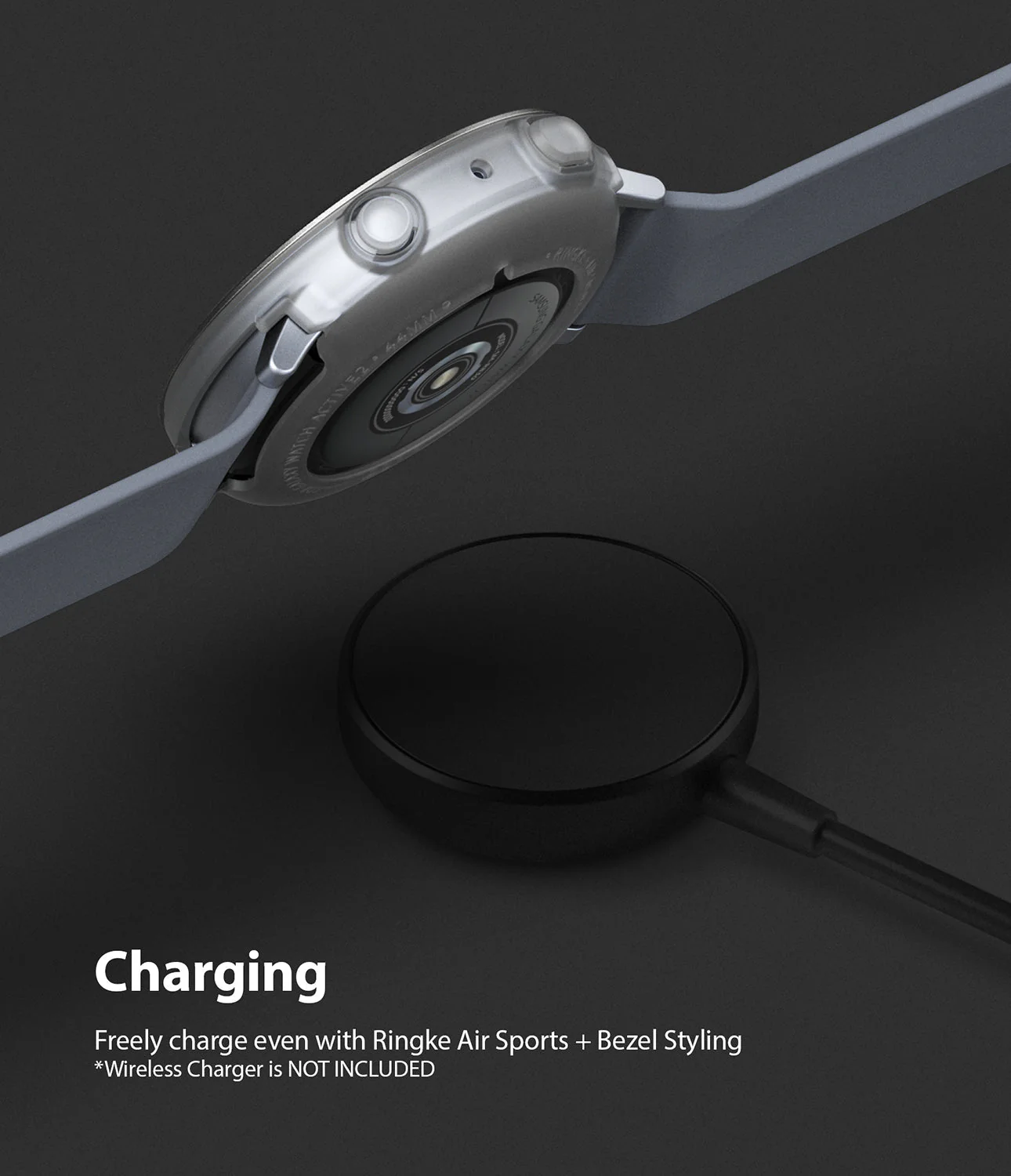 Galaxy Watch Active 2 (44mm) | Air Sports Matte Clear + Bezel Styling - Image 22