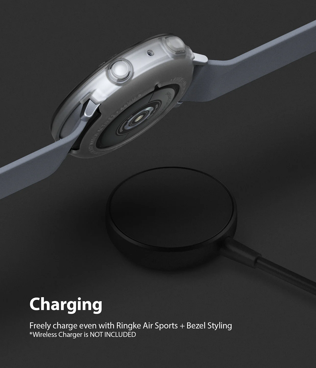 Galaxy Watch Active 2 (44mm) | Air Sports Matte Clear + Bezel Styling - Image 34