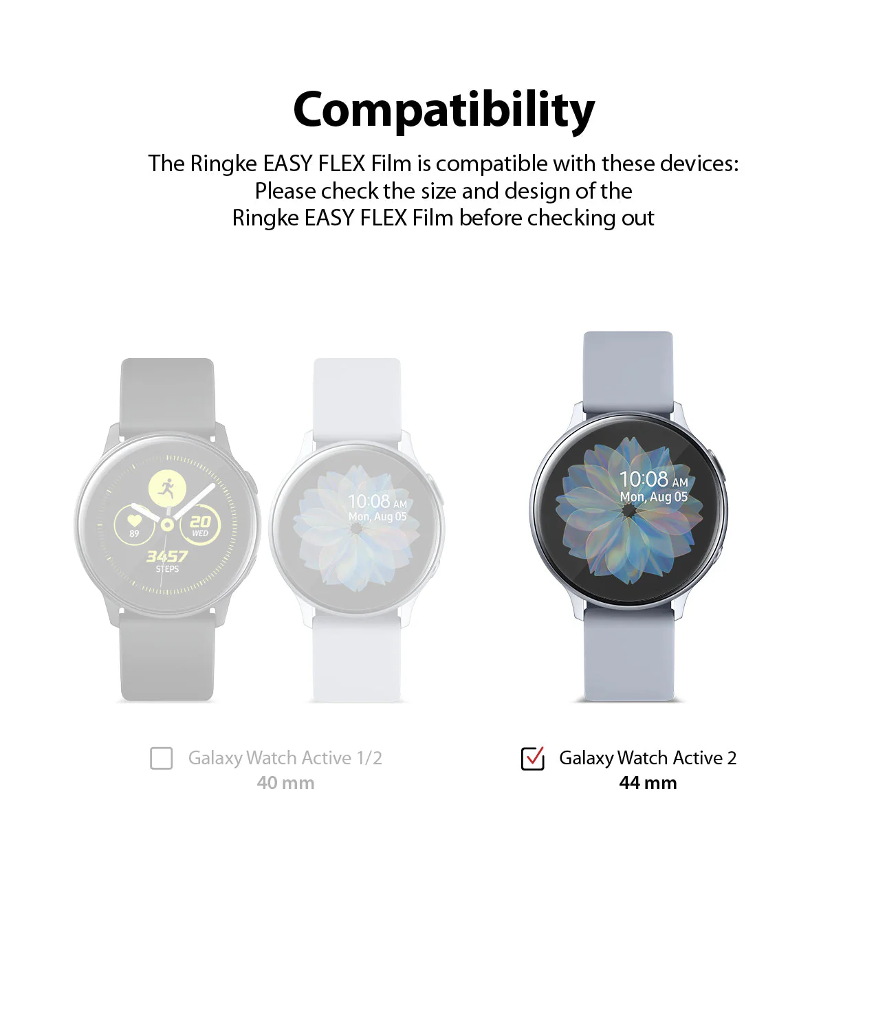 Galaxy Watch Active 2 (44mm) | Easy Flex - Image 3