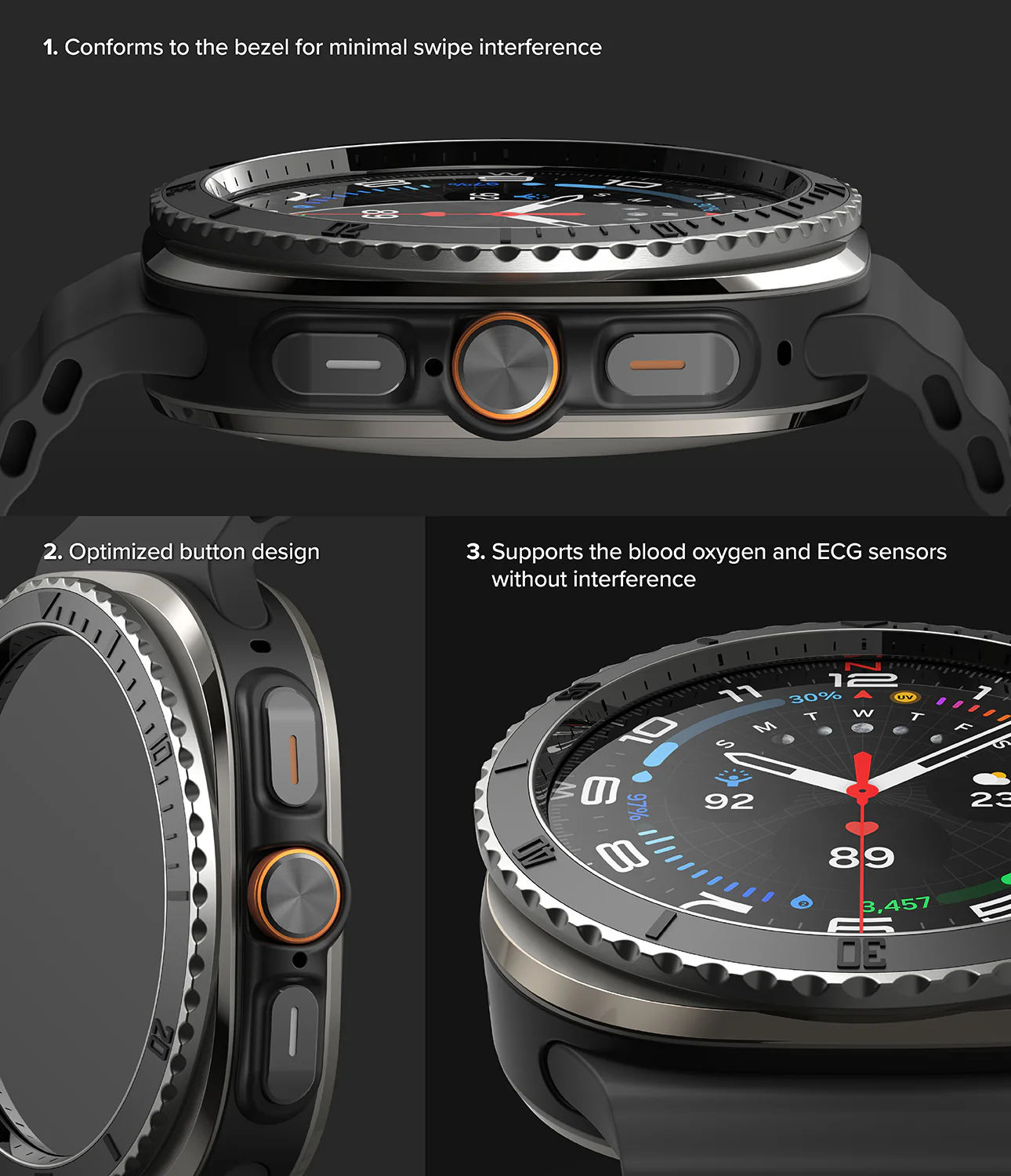 Galaxy Watch Ultra | Bezel Styling Premium & Glass - Image 37
