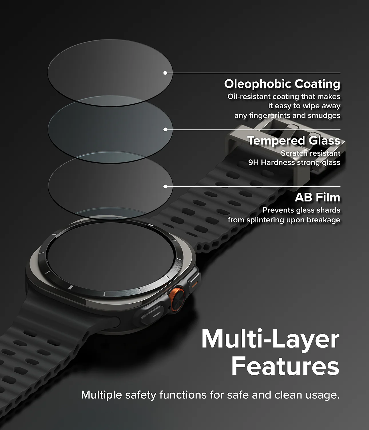 Galaxy Watch Ultra | Bezel Styling Premium & Glass - Image 42