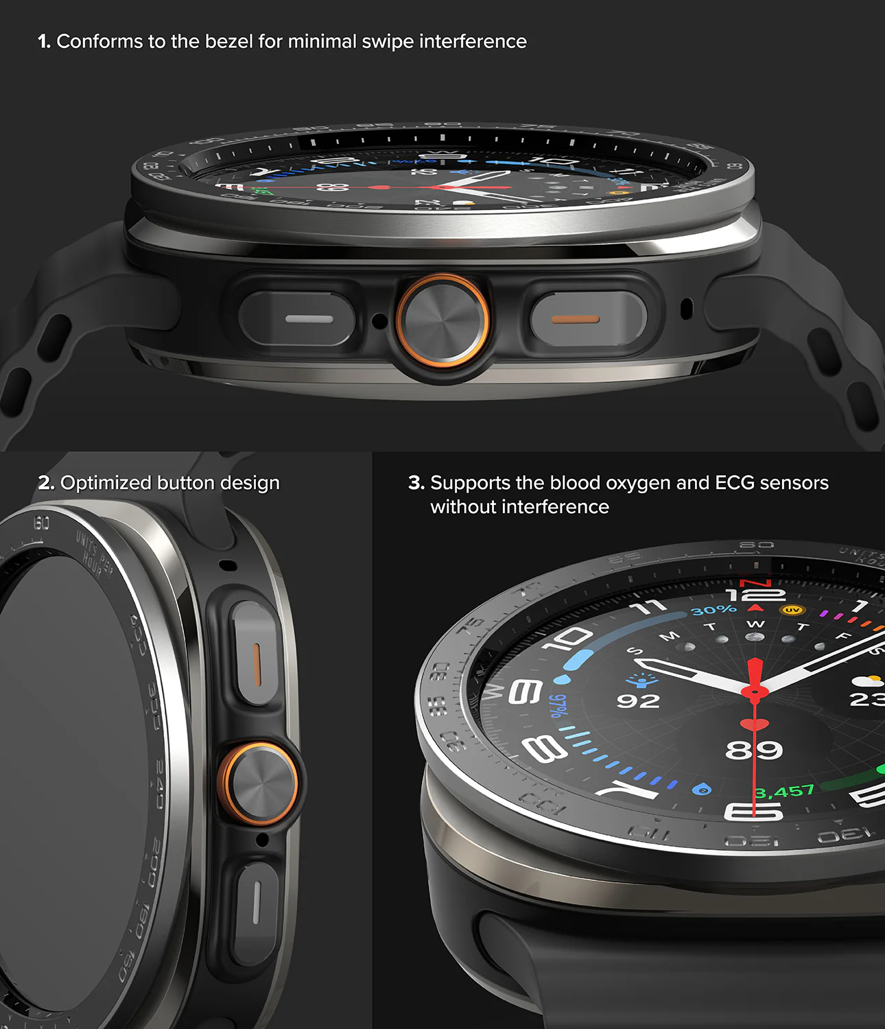 Galaxy Watch Ultra | Bezel Styling Premium & Glass - Image 60