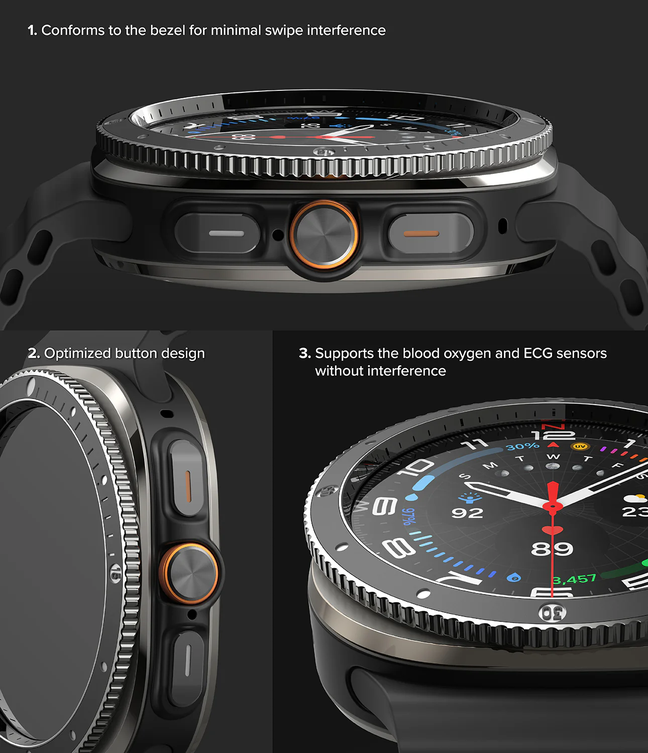 Galaxy Watch Ultra | Bezel Styling Premium & Glass - Image 83