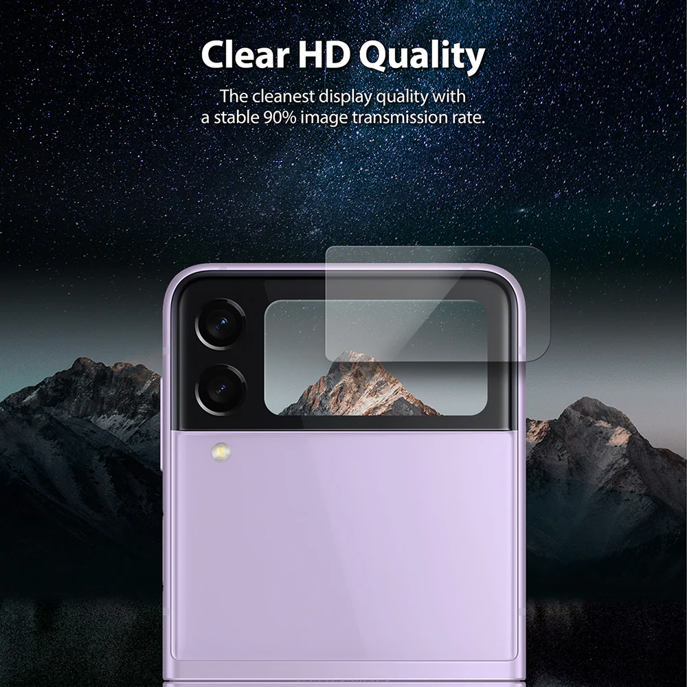 Galaxy Z Flip 3 Screen Protector | Cover Display Glass [3 Pack] - Image 5