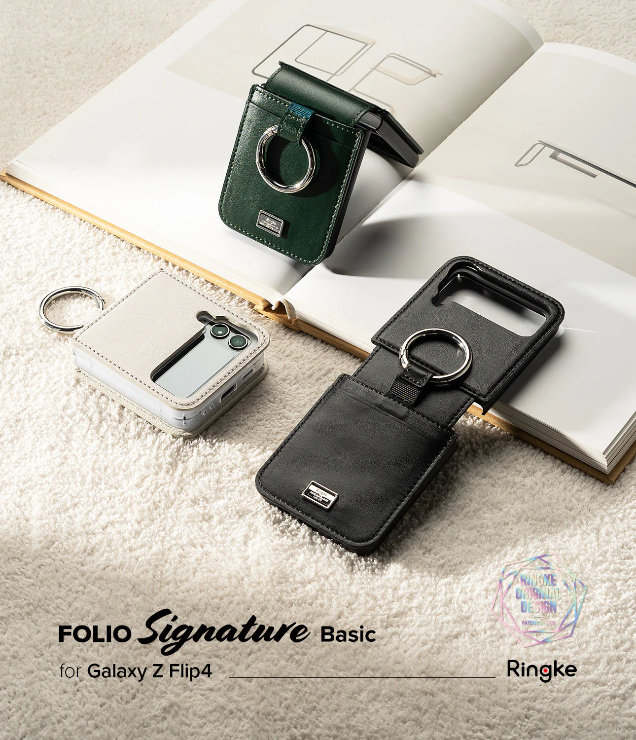 Galaxy Z Flip 4 Case | Folio Signature - Image 28