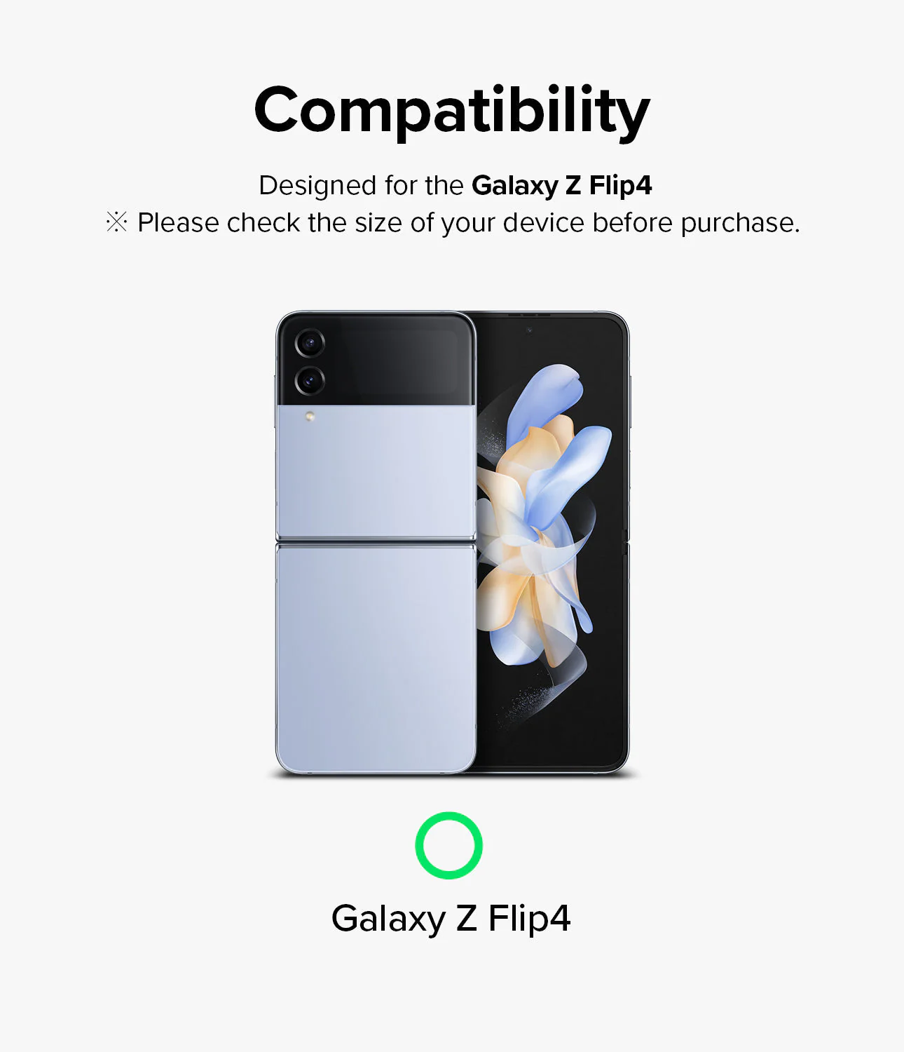 Galaxy Z Flip 4 Case | Folio Signature Card Pocket - Image 29