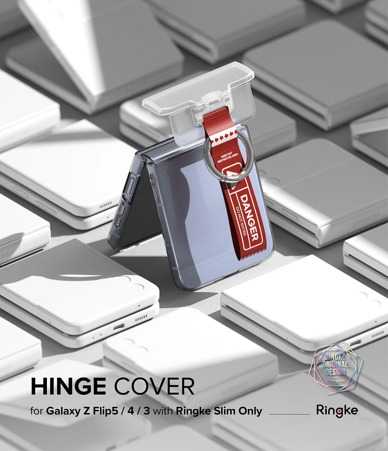 Galaxy Z Flip 7 FE / 6 / 5 / 4 / 3 | Hinge Cover Tarpaulin - Image 2