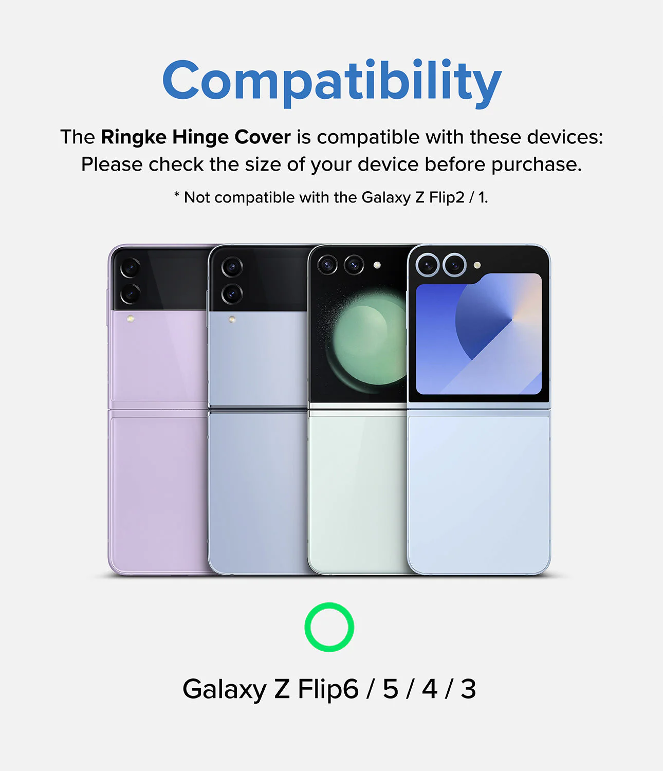 Galaxy Z Flip 7 FE / 6 / 5 / 4 / 3 | Hinge Cover Tarpaulin - Image 34