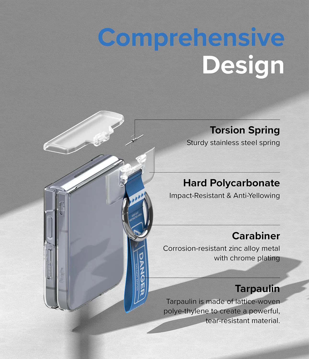 Galaxy Z Flip 7 FE / 6 / 5 / 4 / 3 | Hinge Cover Tarpaulin - Image 40