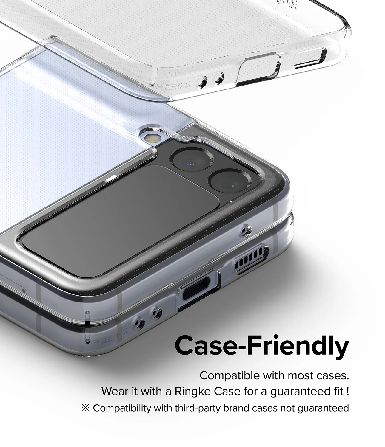 Galaxy Z Flip 4 Screen Protector | Cover Display Glass - Image 12