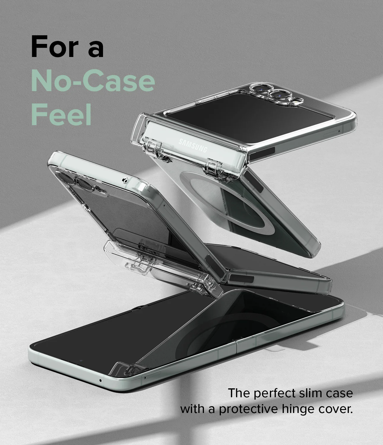 Galaxy Z Flip 5 Case | Slim Hinge Magnetic - Image 8