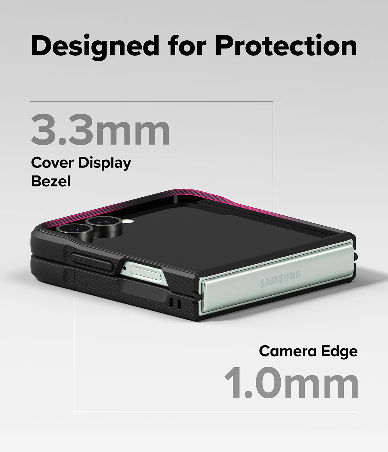 Galaxy Z Flip 7 Case | Onyx - Image 9