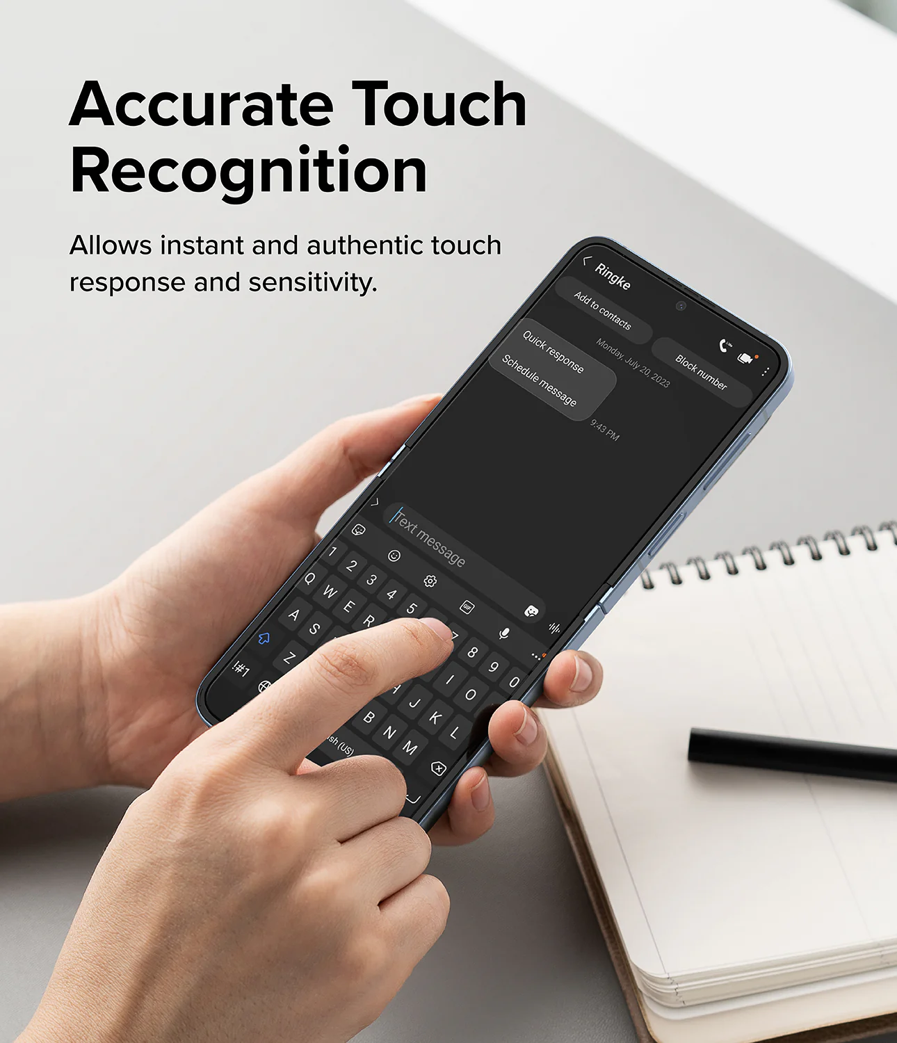 Galaxy Z Flip 7 FE | 3-in-1 Protector - Image 6