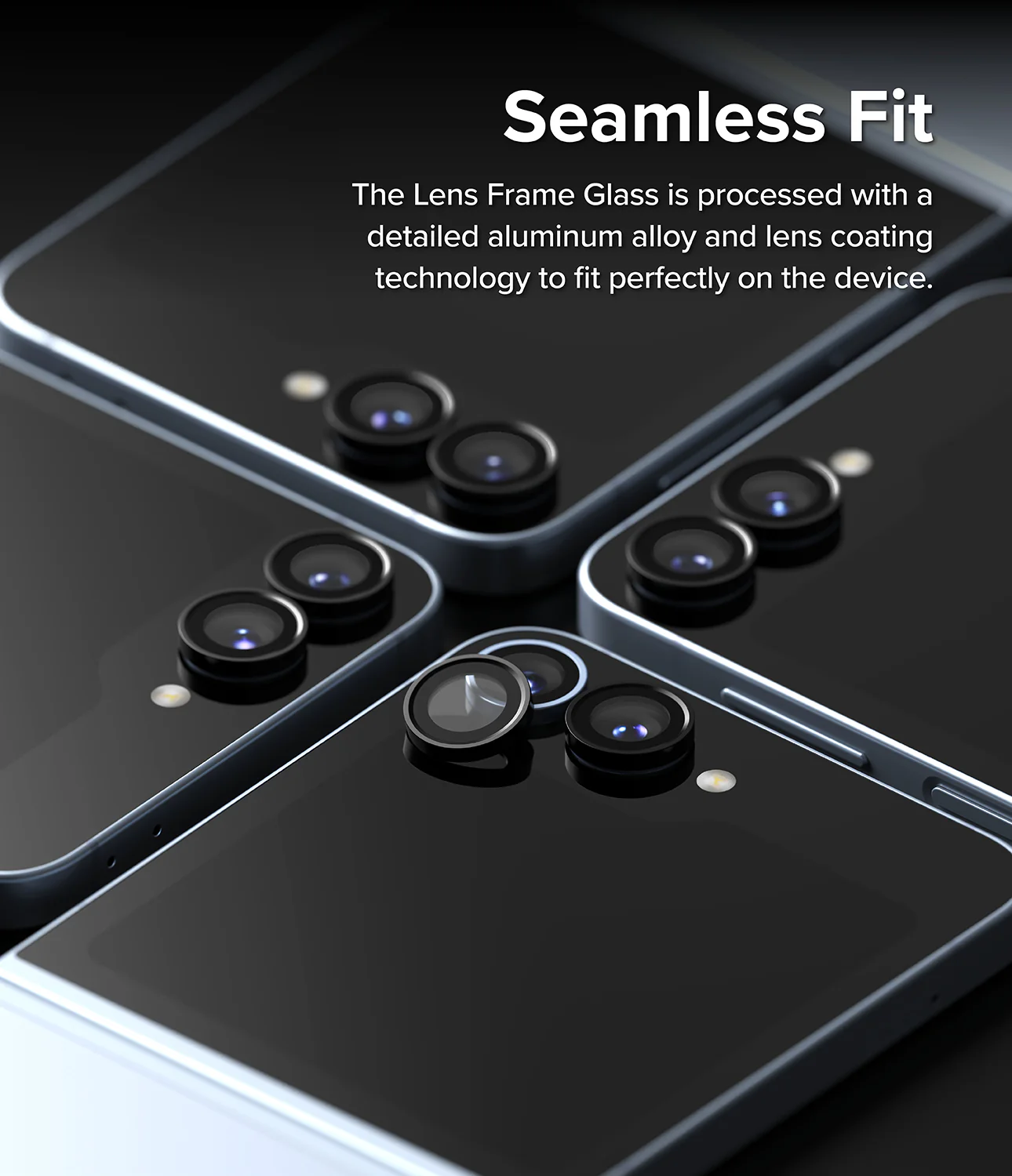 Galaxy Z Flip 6 | Camera Lens Frame Glass (2 Pack) - Image 6