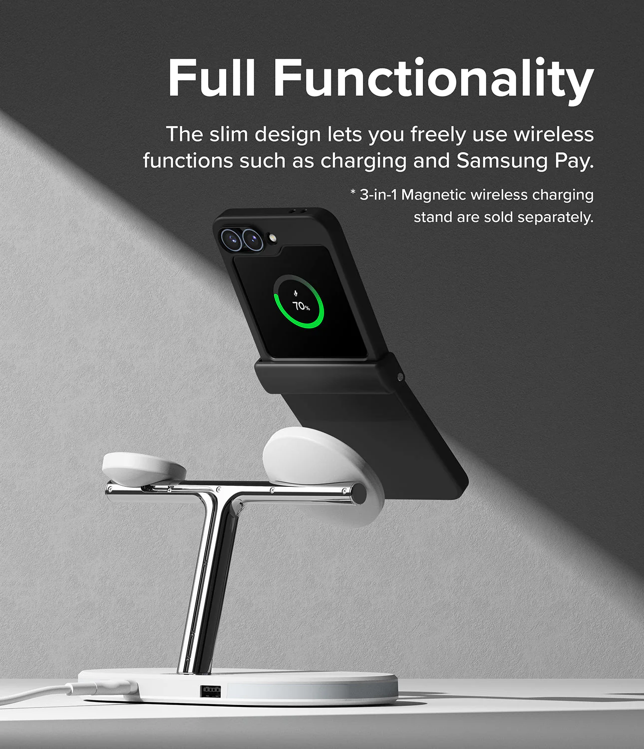 Galaxy Z Flip 7 FE Case | Slim Hinge Magnetic - Image 12