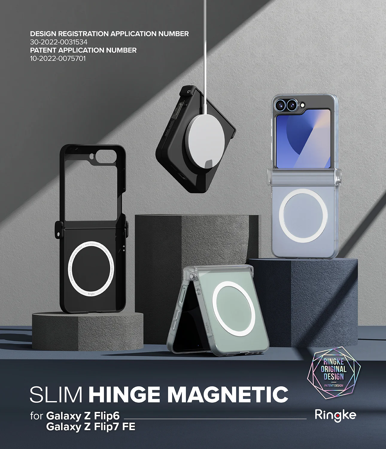 Galaxy Z Flip 7 FE Case | Slim Hinge Magnetic - Image 4
