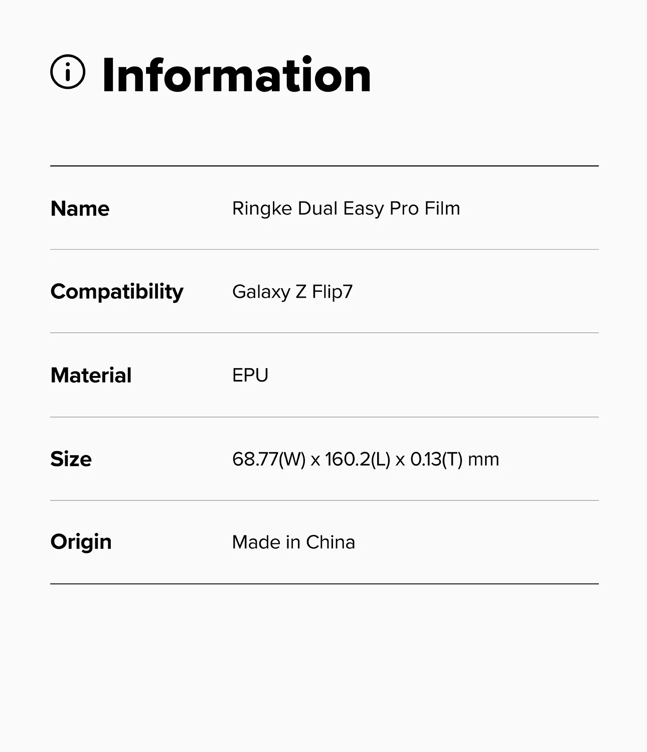 Galaxy Z Flip 7 Screen Protector | Dual Easy Pro Film (2 Pack) - Image 17