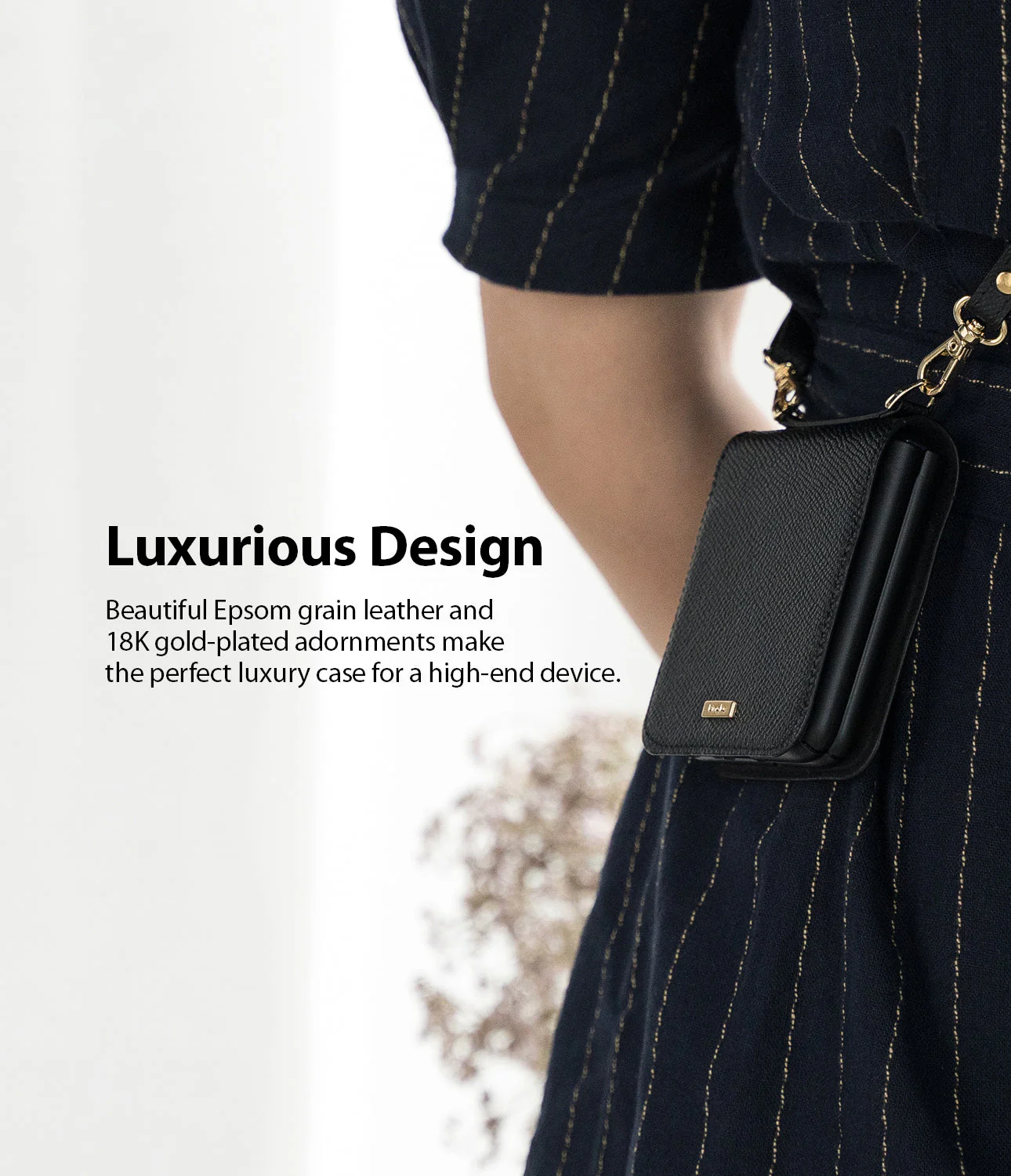 Galaxy Z Flip Case | Folio Signature Black - Image 8