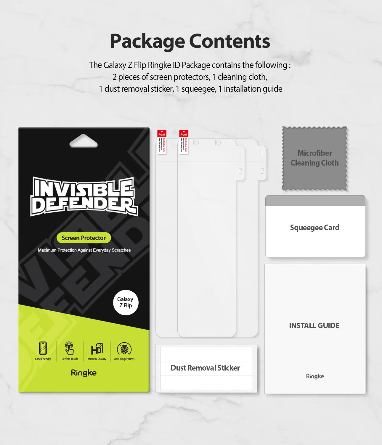 Galaxy Z Flip Screen Protector | Invisible Defender - Image 13