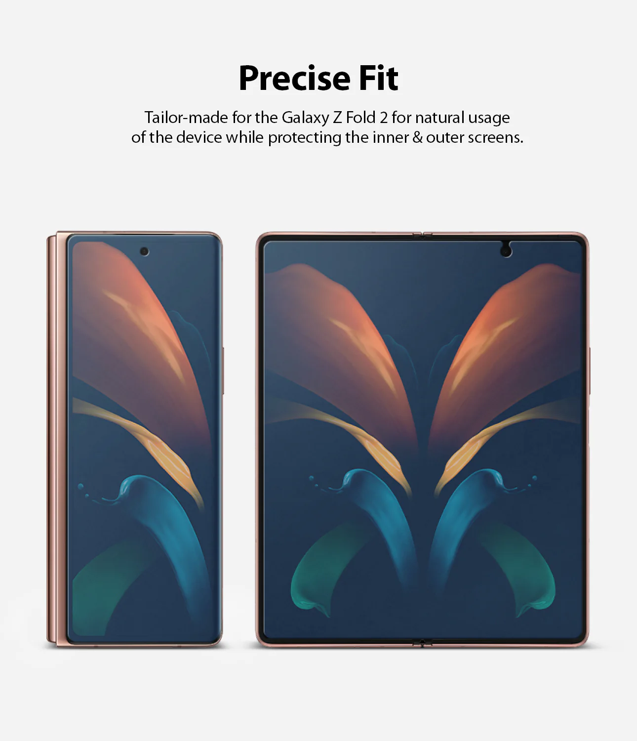 Galaxy Z Fold 2 Screen Protector | Invisible Defender - Image 4