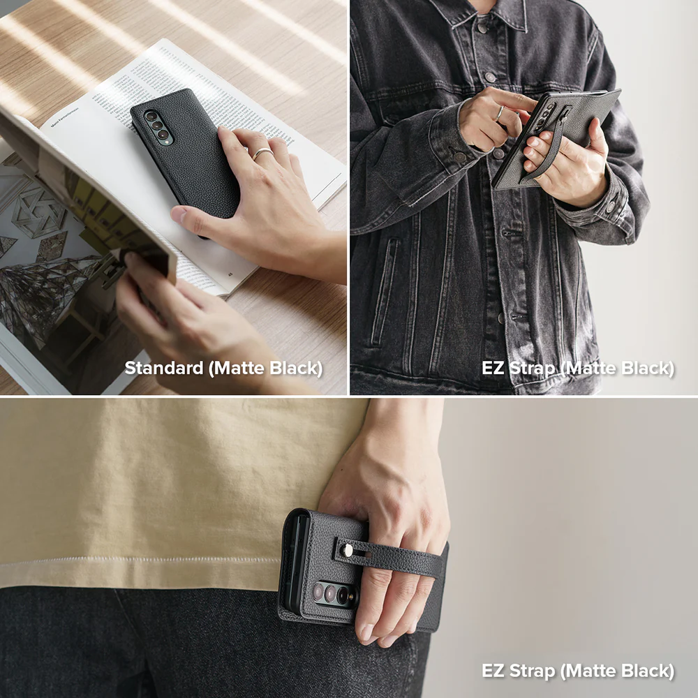 Galaxy Z Fold 3 Case | Folio Signature EZ Strap - Image 13