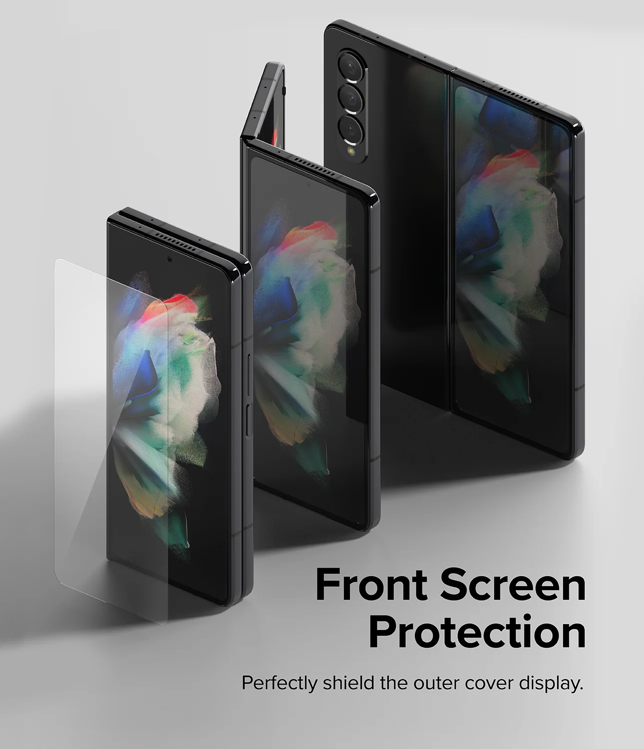 Galaxy Z Fold 4 Combo | Case + Screen Protector + Cover Display Glass - Image 10