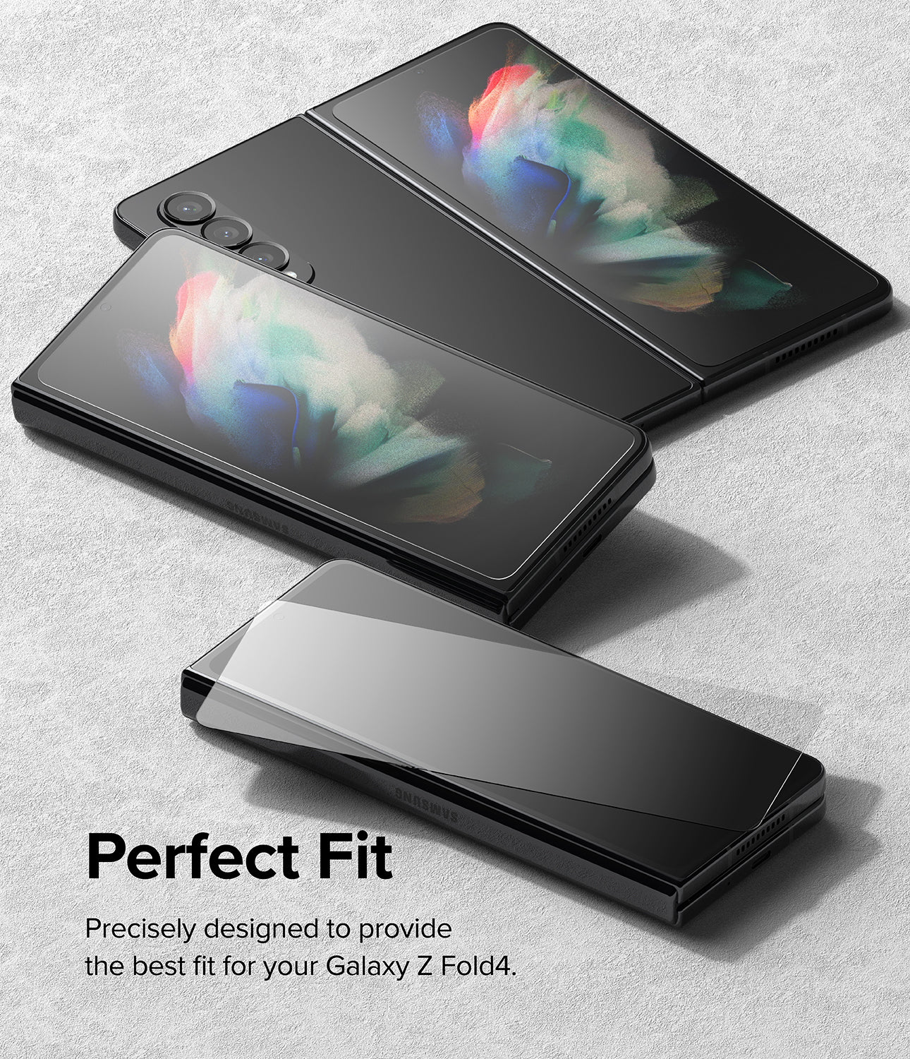 Galaxy Z Fold 4 Combo | Case + Screen Protector + Cover Display Glass - Image 11