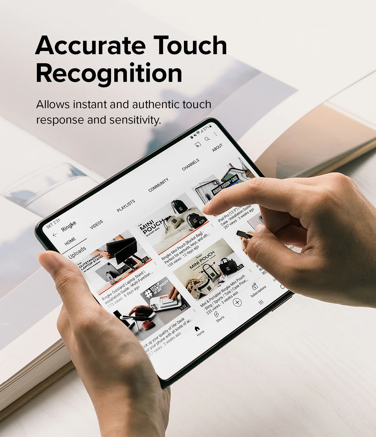 Galaxy Z Fold 4 Screen Protector | Dual Easy Film - Image 11