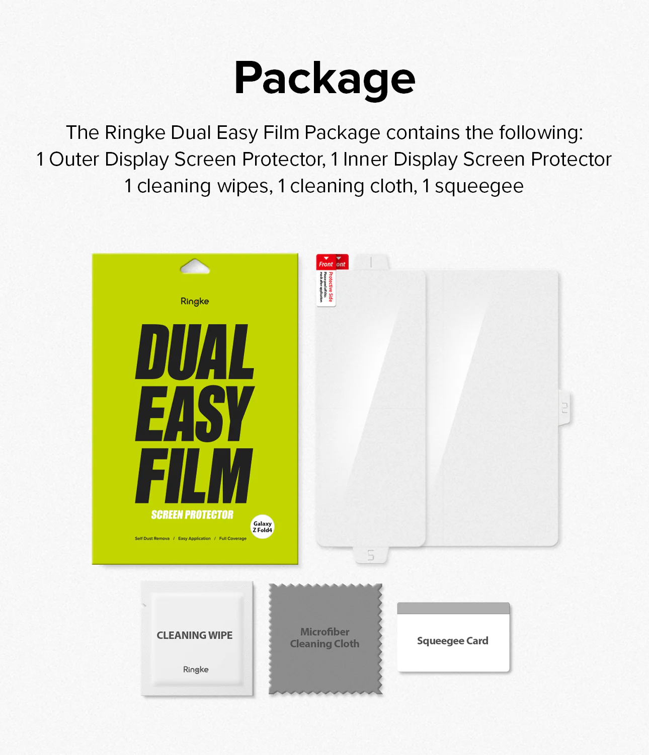 Galaxy Z Fold 4 Screen Protector | Dual Easy Film - Image 14